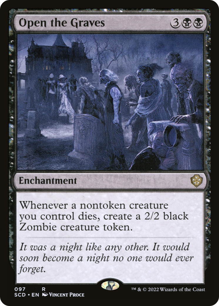 Open the Graves [Starter Commander Decks] | Odin's Place