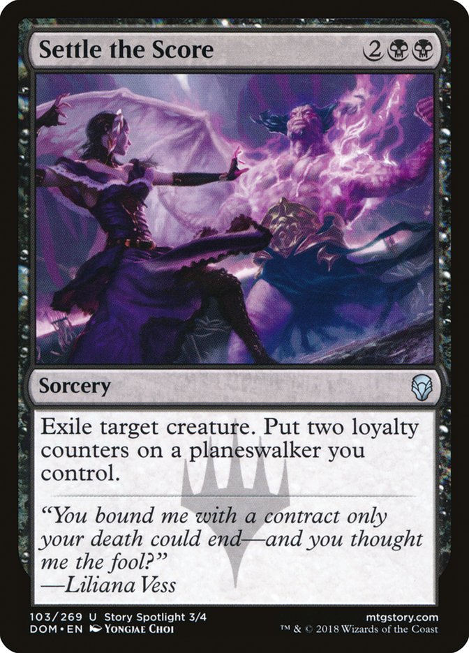Settle the Score (103) [Dominaria] | Odin's Place