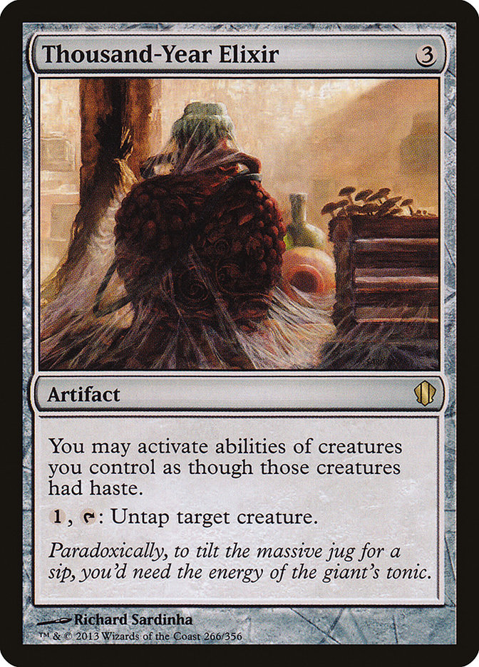 Thousand-Year Elixir (266) [Commander 2013] | Odin's Place