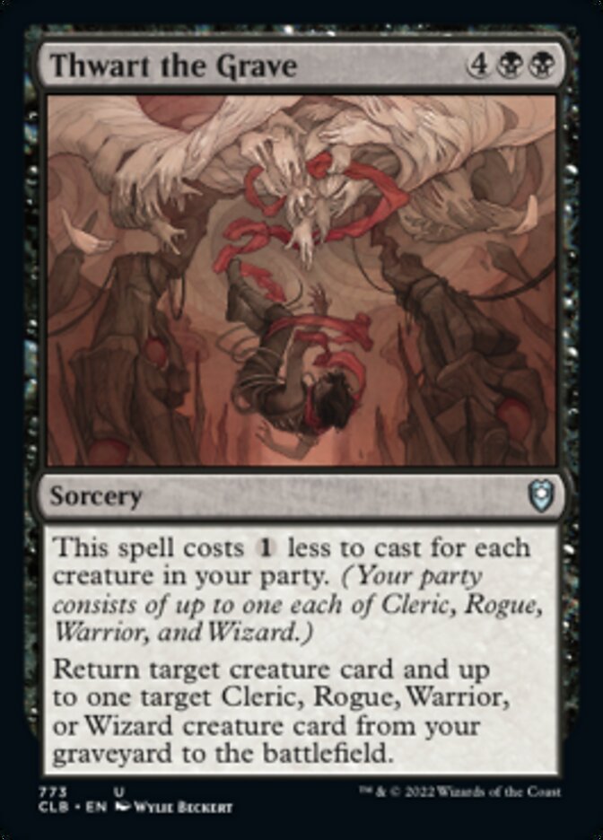 Thwart the Grave [Commander Legends: Battle for Baldur's Gate] | Odin's Place