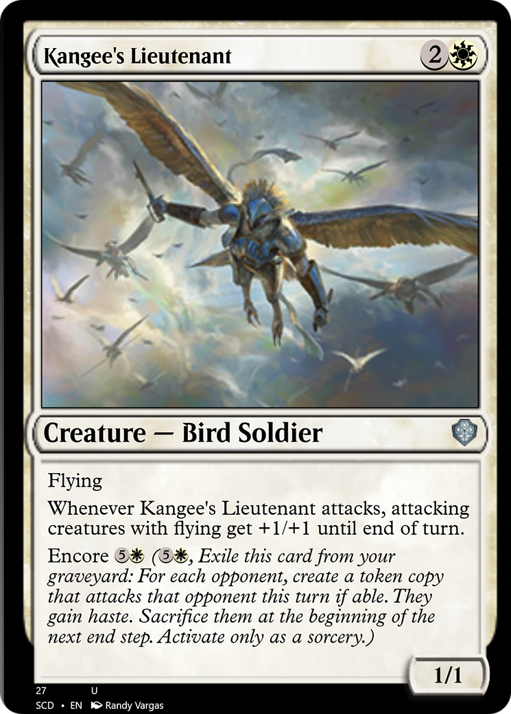 Kangee's Lieutenant [Starter Commander Decks] | Odin's Place