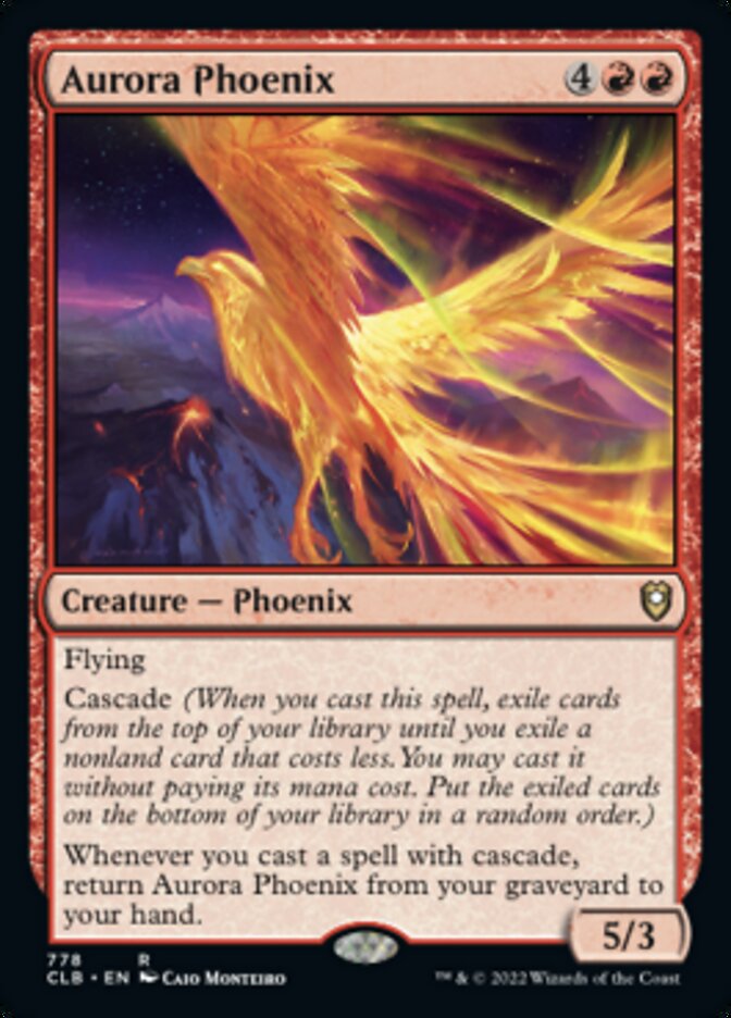 Aurora Phoenix [Commander Legends: Battle for Baldur's Gate] | Odin's Place