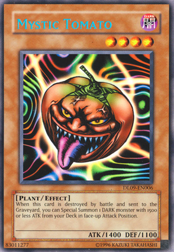 Mystic Tomato (Blue) [DL09-EN006] Rare | Odin's Place