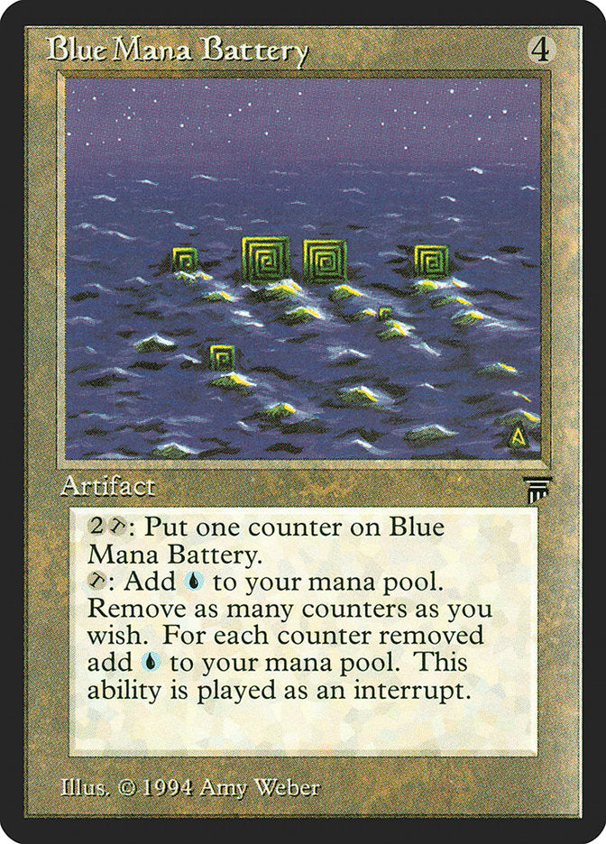 Blue Mana Battery (275) [Legends] | Odin's Place