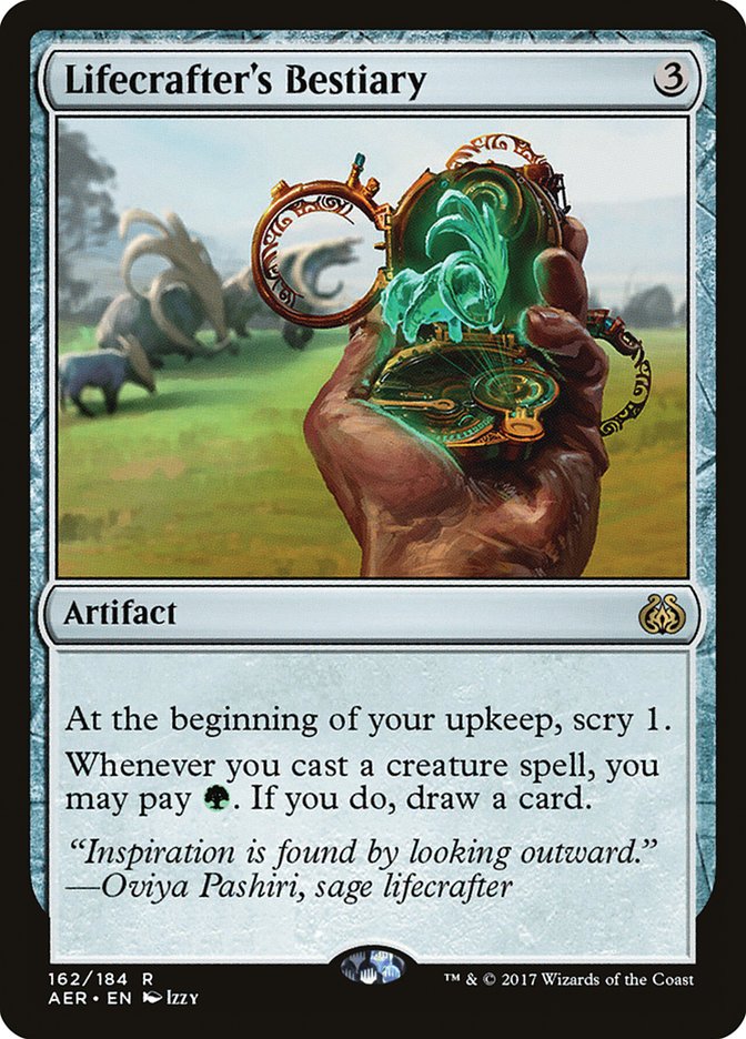 Lifecrafter's Bestiary (162) [Aether Revolt] | Odin's Place