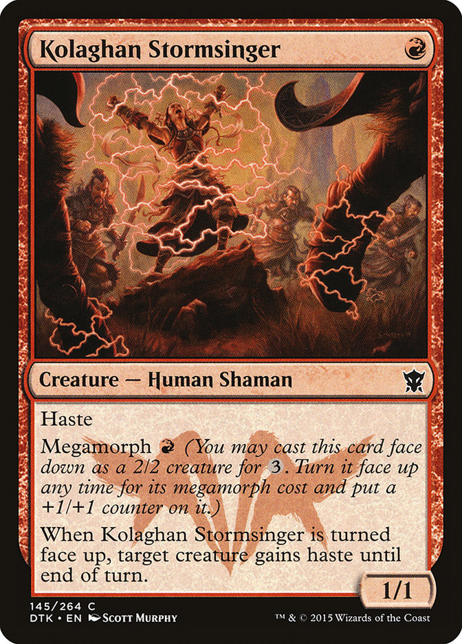 Kolaghan Stormsinger (145) [Dragons of Tarkir] | Odin's Place