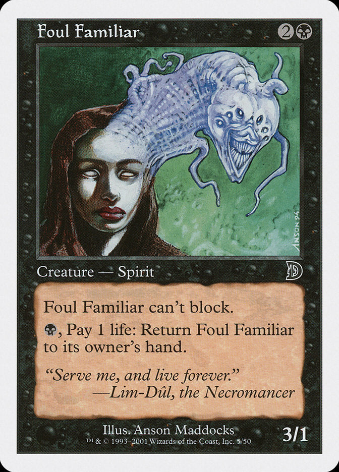 Foul Familiar (5) [Deckmasters] | Odin's Place