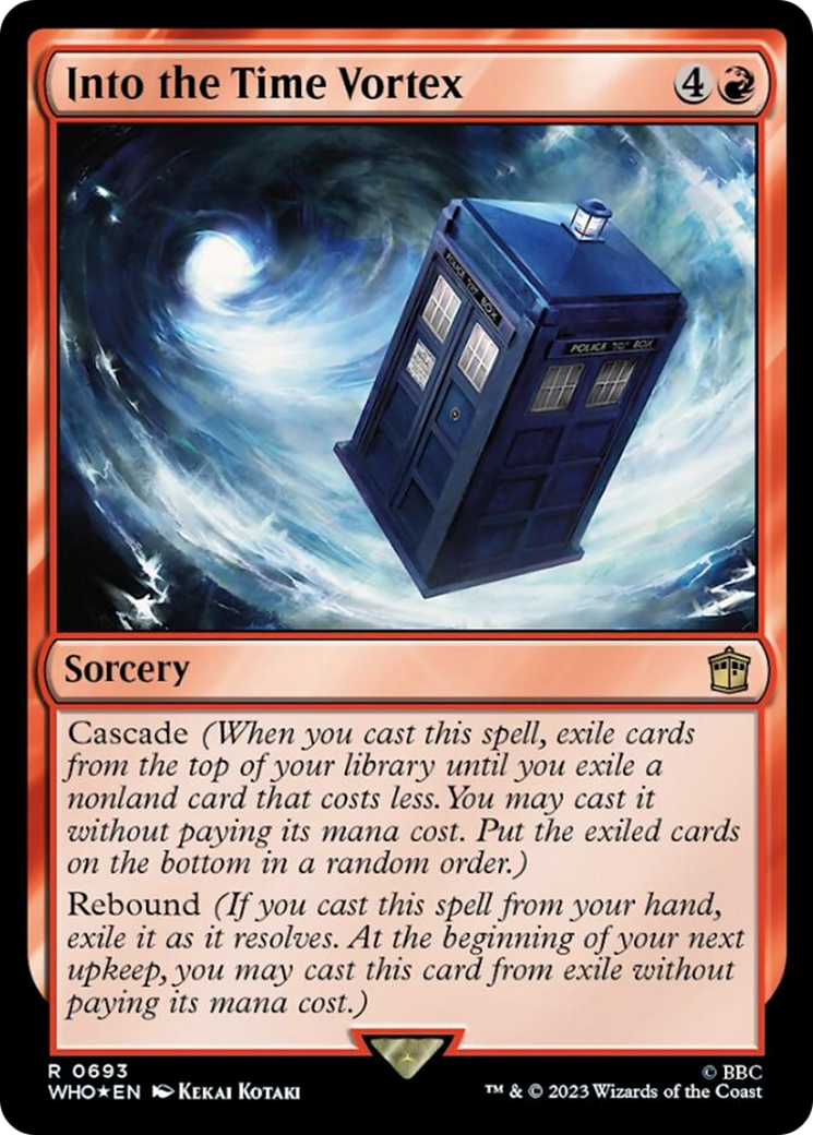 Into the Time Vortex (Surge Foil) [Doctor Who] | Odin's Place