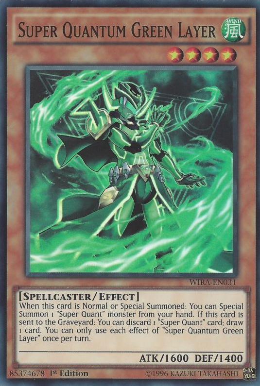 Super Quantum Green Layer [WIRA-EN031] Super Rare | Odin's Place