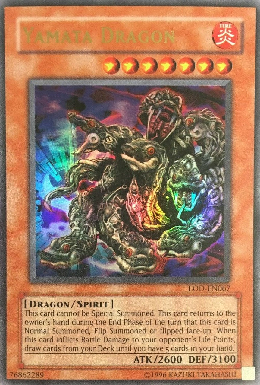 Yamata Dragon [LOD-EN067] Ultra Rare | Odin's Place