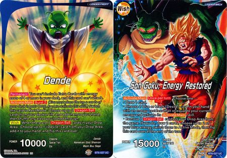 Dende // Son Goku, Energy Restored (BT6-027) [Destroyer Kings] | Odin's Place