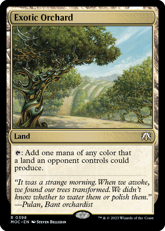 Exotic Orchard [March of the Machine Commander] | Odin's Place