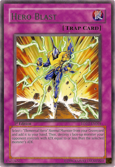 Hero Blast [LODT-EN064] Rare | Odin's Place