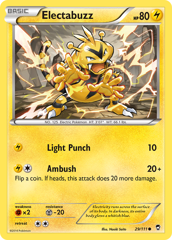 Electabuzz (29/111) [XY: Furious Fists] | Odin's Place