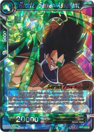 Raditz, Saiyan Assailant (BT7-052_PR) [Assault of the Saiyans Prerelease Promos] | Odin's Place