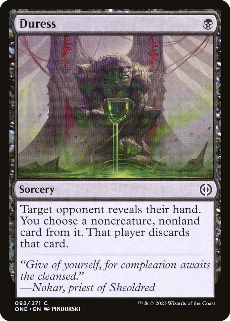 Duress [Phyrexia: All Will Be One] | Odin's Place