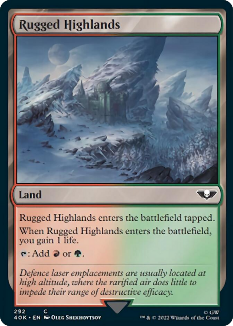Rugged Highlands [Warhammer 40,000] | Odin's Place