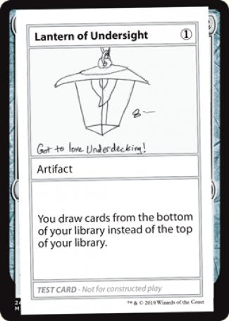Lantern of Undersight (2021 Edition) [Mystery Booster Playtest Cards] | Odin's Place