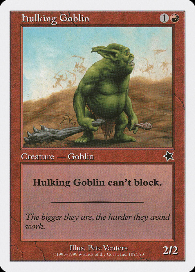 Hulking Goblin (107) [Starter 1999] | Odin's Place