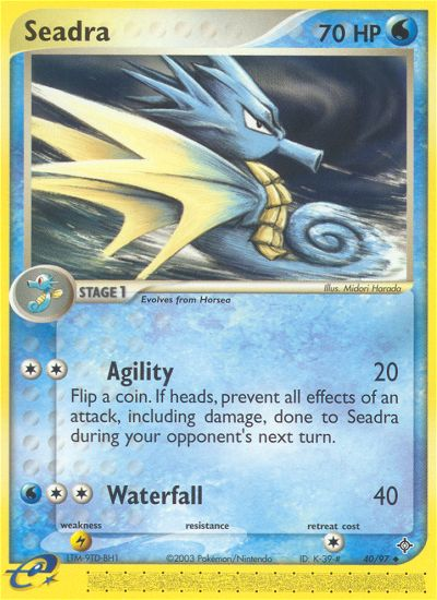 Seadra (40/97) [EX: Dragon] | Odin's Place