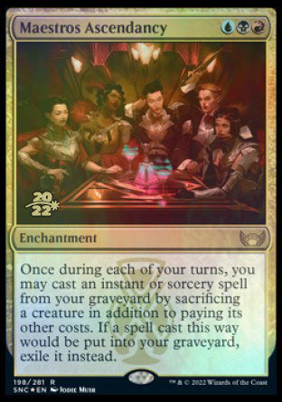 Maestros Ascendancy [Streets of New Capenna Prerelease Promos] | Odin's Place