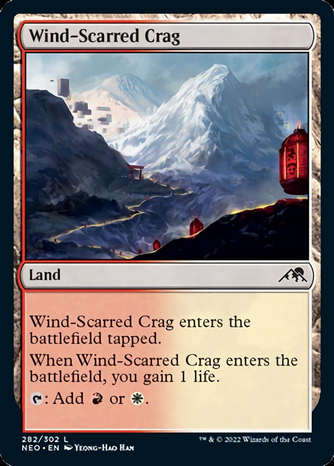 Wind-Scarred Crag [Kamigawa: Neon Dynasty] | Odin's Place
