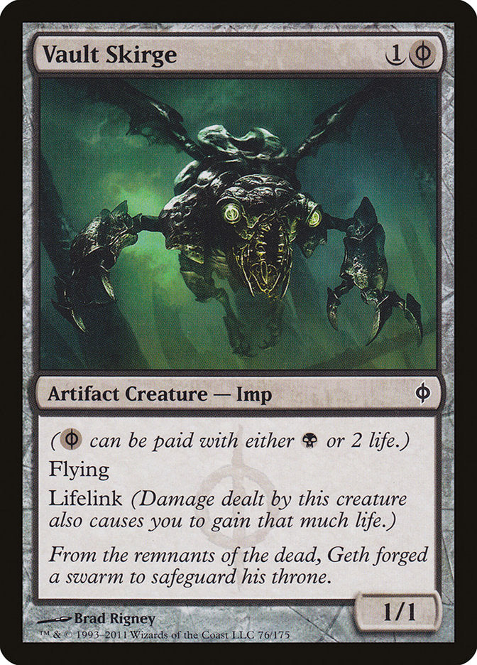 Vault Skirge (76) [New Phyrexia] | Odin's Place