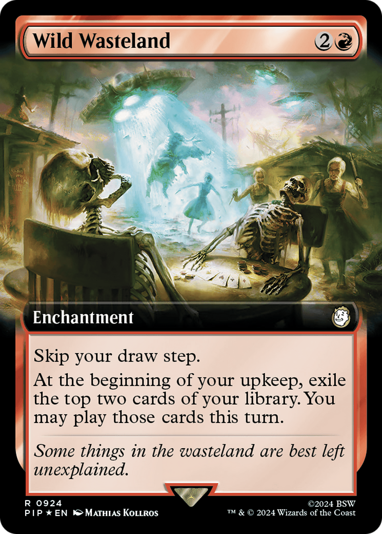 Wild Wasteland (Extended Art) (Surge Foil) [Fallout] | Odin's Place