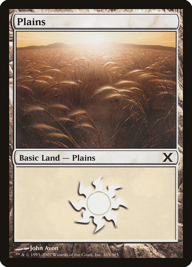 Plains (365) [Tenth Edition] | Odin's Place