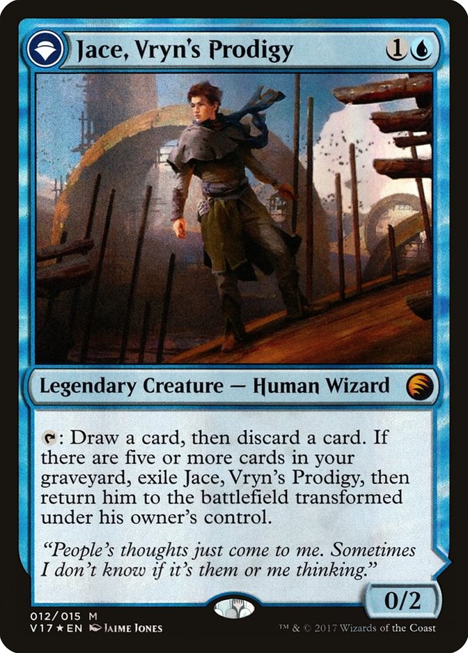 Jace, Vryn's Prodigy // Jace, Telepath Unbound [From the Vault: Transform] | Odin's Place