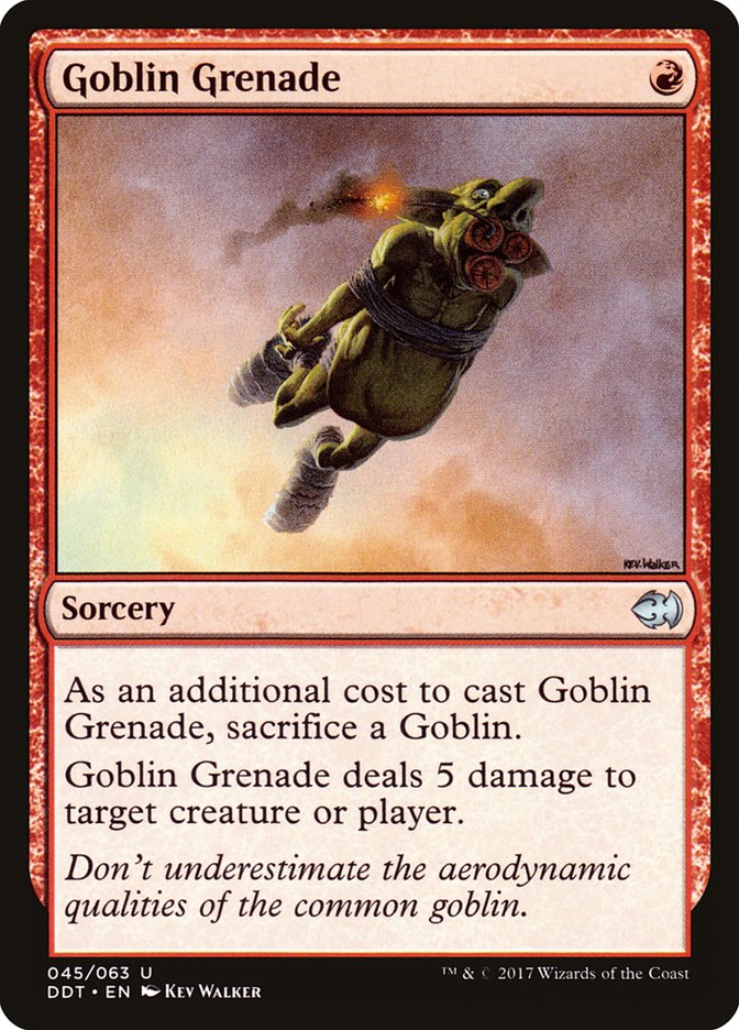 Goblin Grenade (45) [Duel Decks: Merfolk vs. Goblins] | Odin's Place
