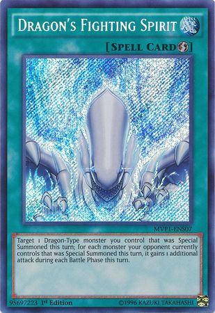 Dragon's Fighting Spirit [MVP1-ENS07] Secret Rare | Odin's Place
