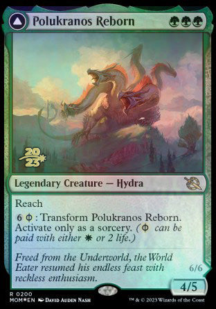 Polukranos Reborn // Polukranos, Engine of Ruin [March of the Machine Prerelease Promos] | Odin's Place