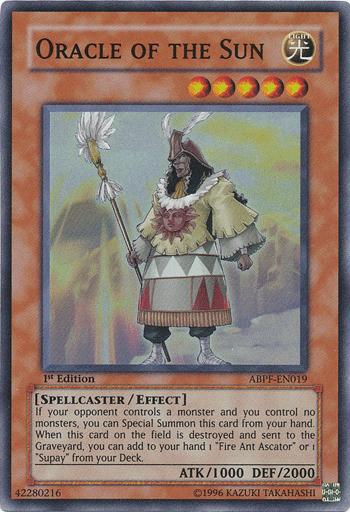 Oracle of the Sun [ABPF-EN019] Super Rare | Odin's Place