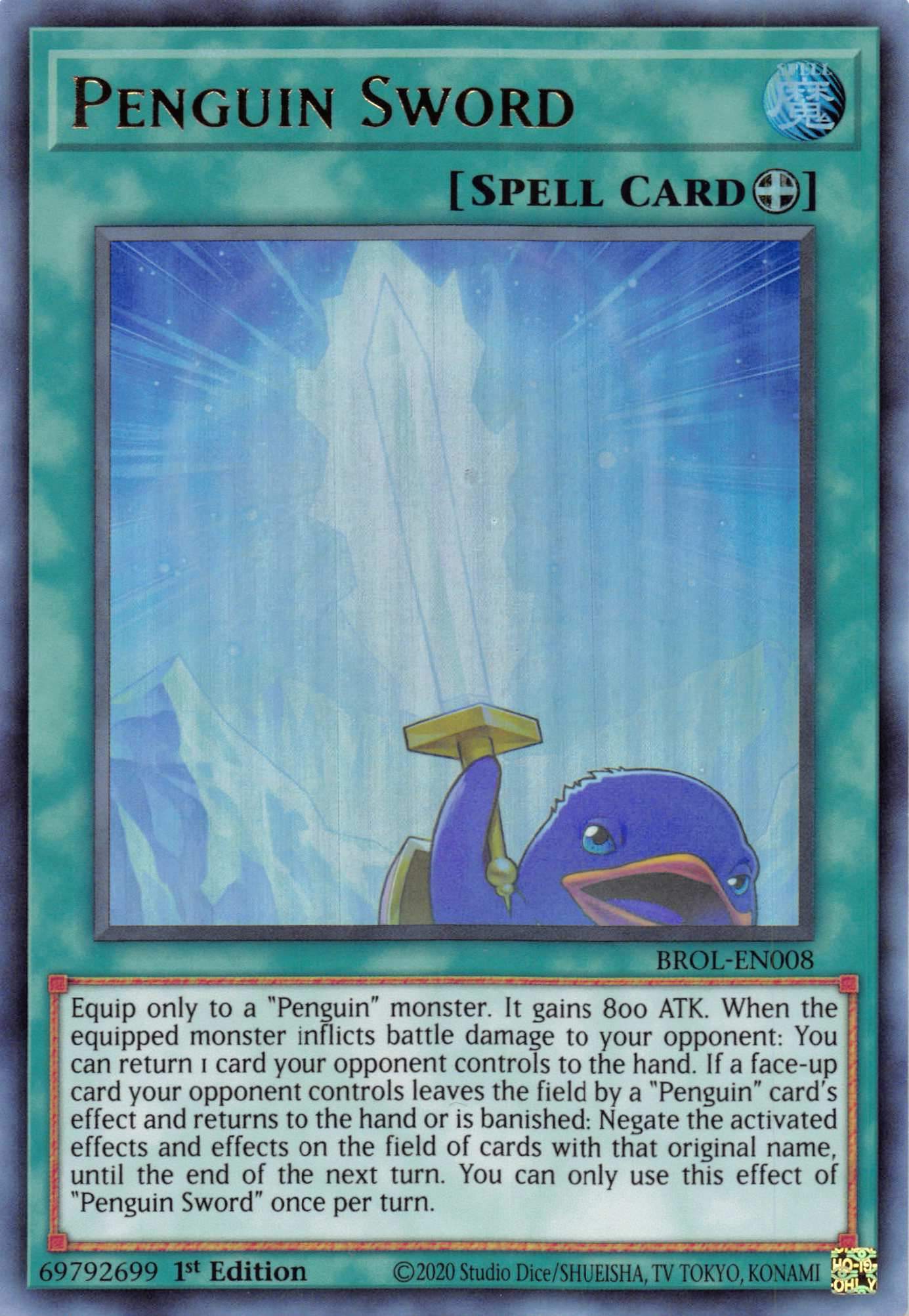 Penguin Sword [BROL-EN008] Ultra Rare | Odin's Place