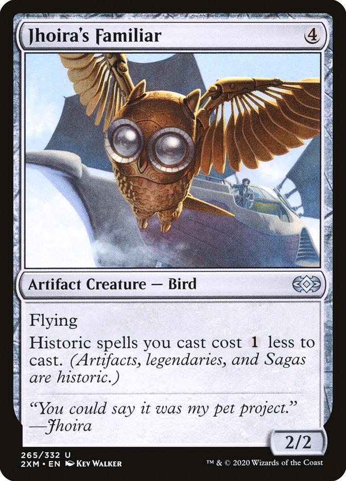 Jhoira's Familiar [Double Masters] | Odin's Place