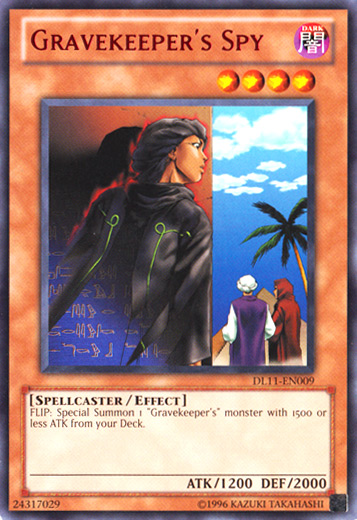 Gravekeeper's Spy (Red) [DL11-EN009] Rare | Odin's Place