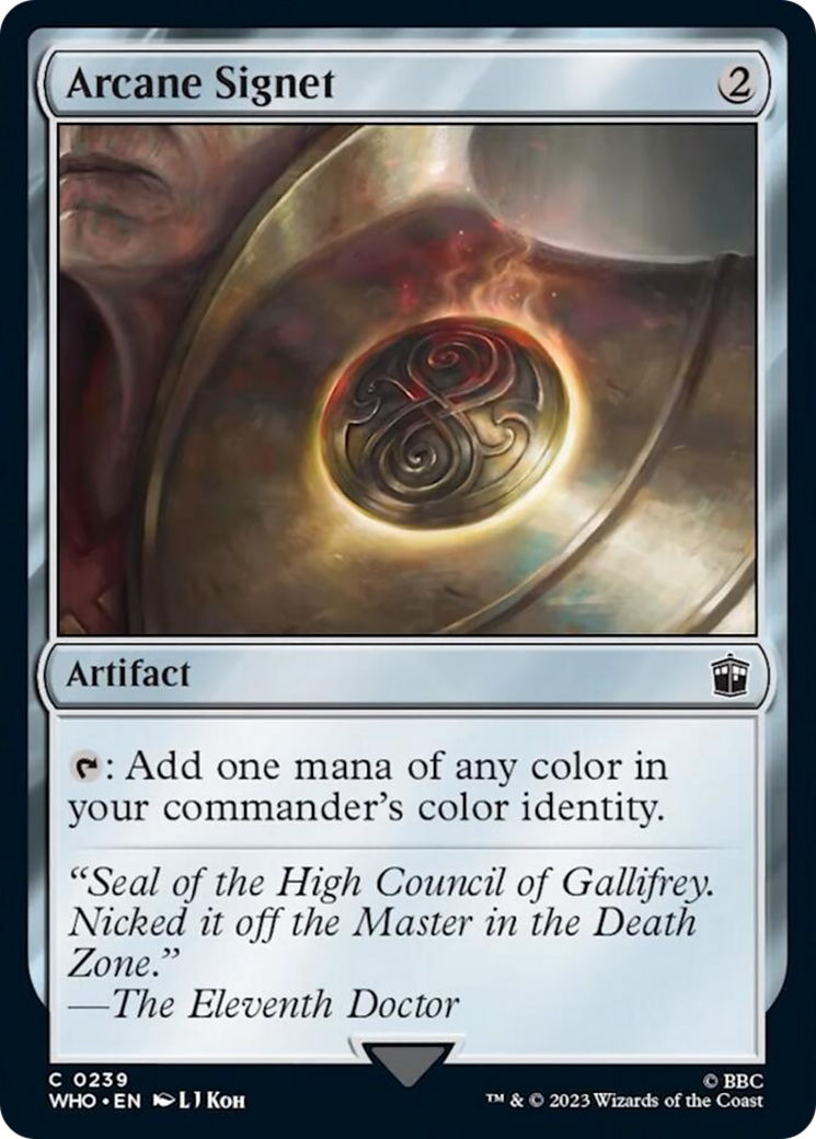 Arcane Signet [Doctor Who] | Odin's Place