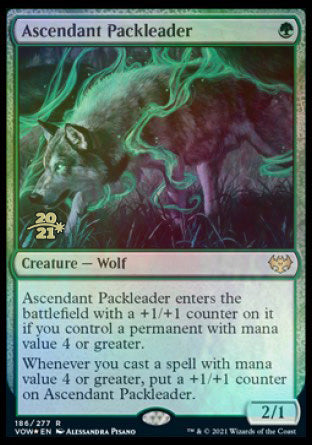 Ascendant Packleader [Innistrad: Crimson Vow Prerelease Promos] | Odin's Place