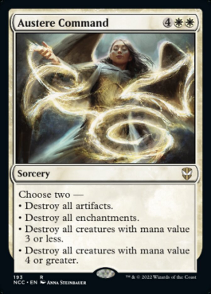 Austere Command [Streets of New Capenna Commander] | Odin's Place