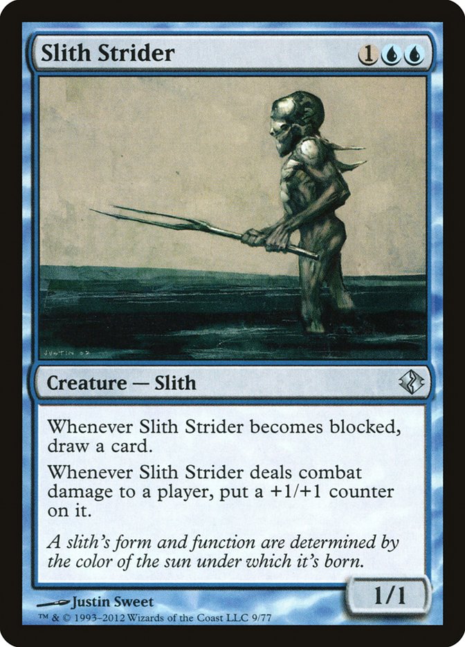 Slith Strider (9) [Duel Decks: Venser vs. Koth] | Odin's Place