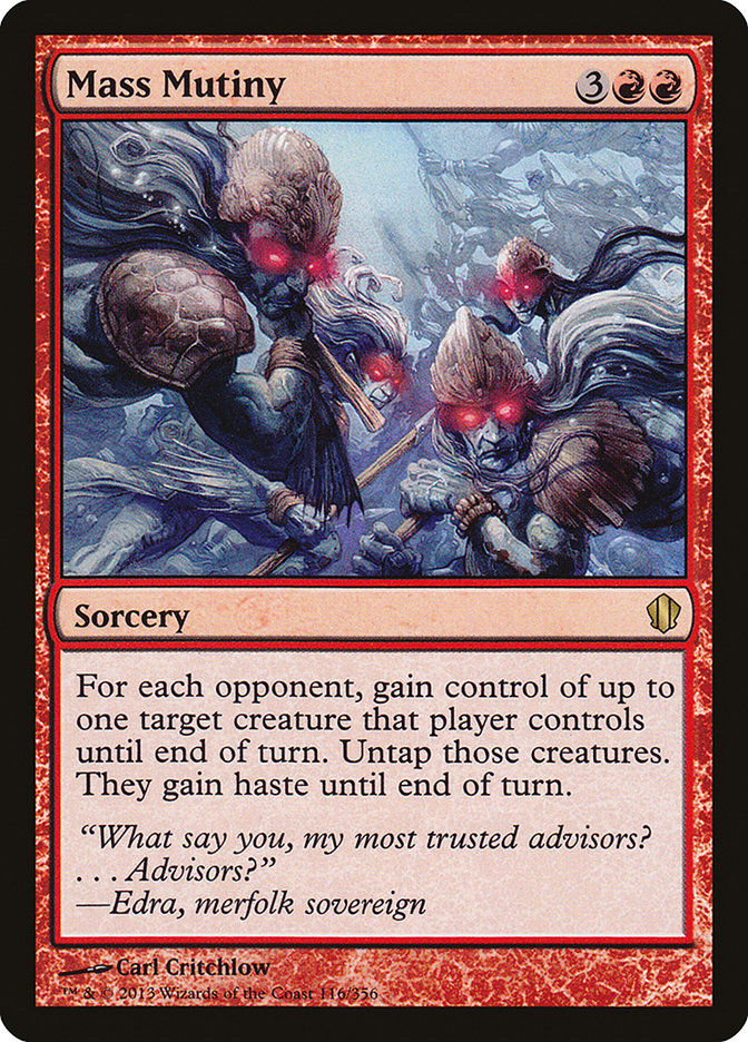 Mass Mutiny (116) [Commander 2013] | Odin's Place