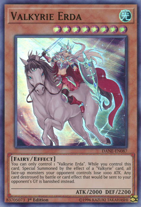 Valkyrie Erda [DANE-EN087] Ultra Rare | Odin's Place