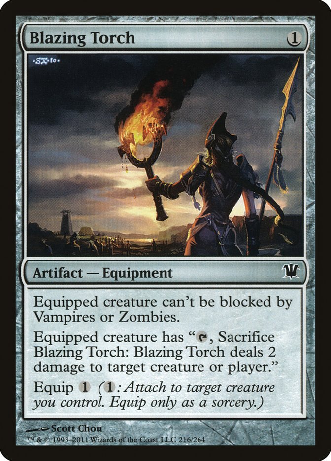 Blazing Torch (216) [Innistrad] | Odin's Place