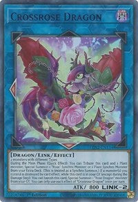 Crossrose Dragon (Purple) [LDS2-EN114] Ultra Rare | Odin's Place