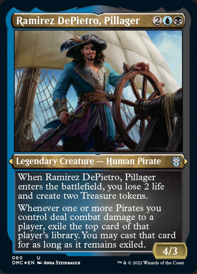 Ramirez DePietro, Pillager (Foil Etched) [Dominaria United Commander] | Odin's Place