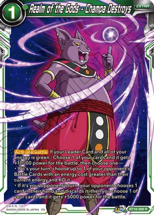 Realm of the Gods - Champa Destroys (BT16-069) [Realm of the Gods] | Odin's Place