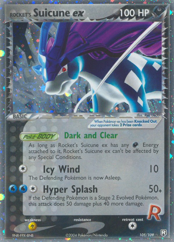 Rocket's Suicune ex (105/109) [EX: Team Rocket Returns] | Odin's Place