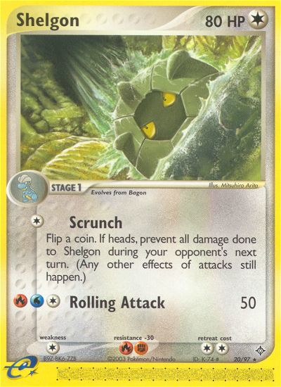 Shelgon (20/97) [EX: Dragon] | Odin's Place