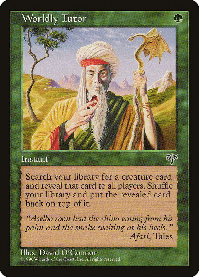 Worldly Tutor (255) [Mirage] | Odin's Place